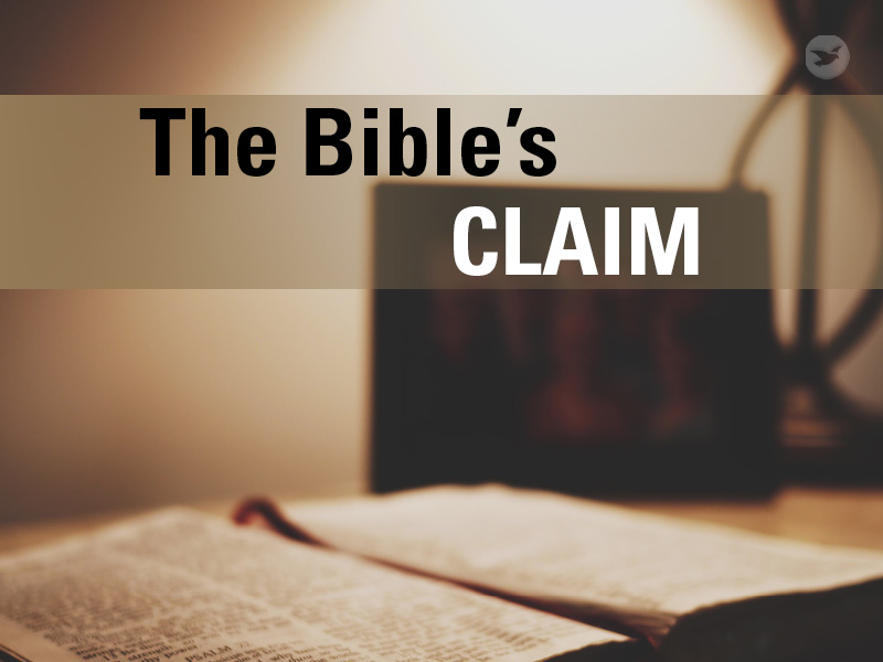 The purpose of the Bible is unlike that of other literature. While the Bible records history, it is more than just history. The Bible records words claimed to be God’s words and claims to be the word of God Himself.