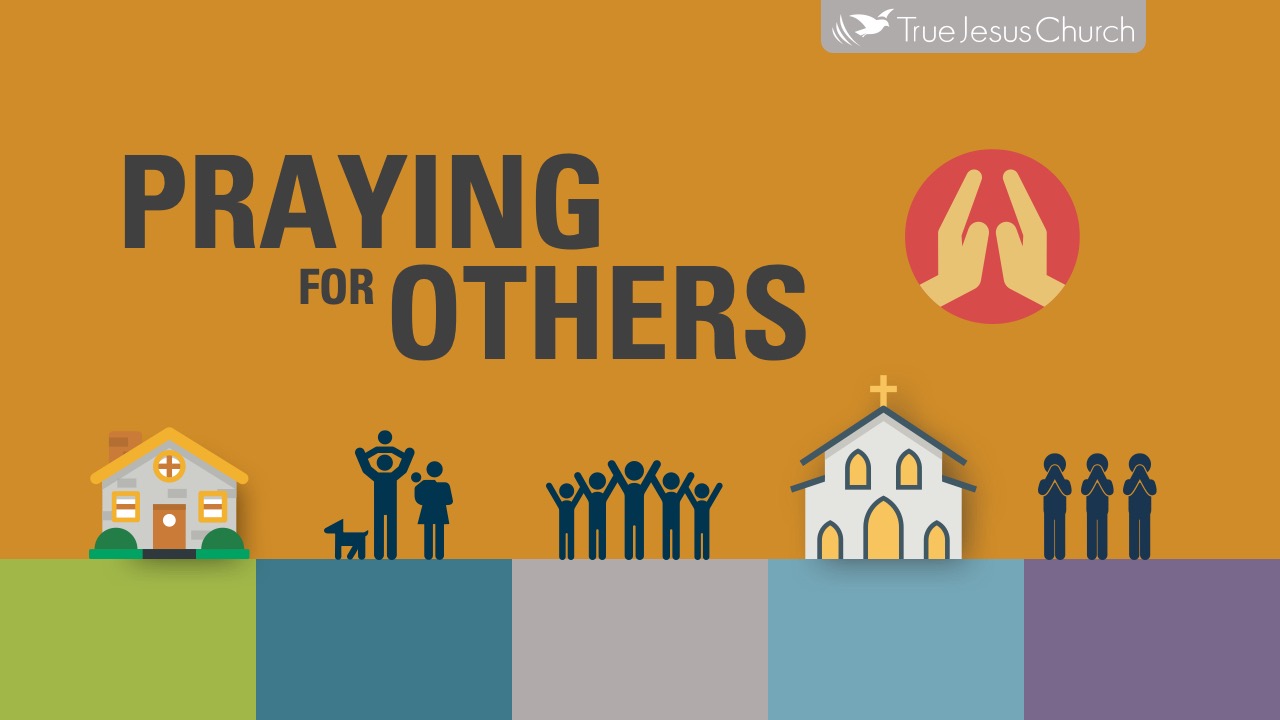 Why should we intercede for others? What or who can we intercede for?
