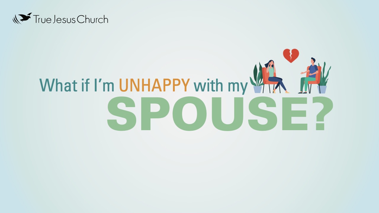 God joins husband and wife together in a permanent union. However, when couples clash because of their lifestyle, priorities, and preferences, they may get fed up and want to turn away from one another. When we are unhappy with our spouse’s actions, how do we embrace our spouse and their faults?
