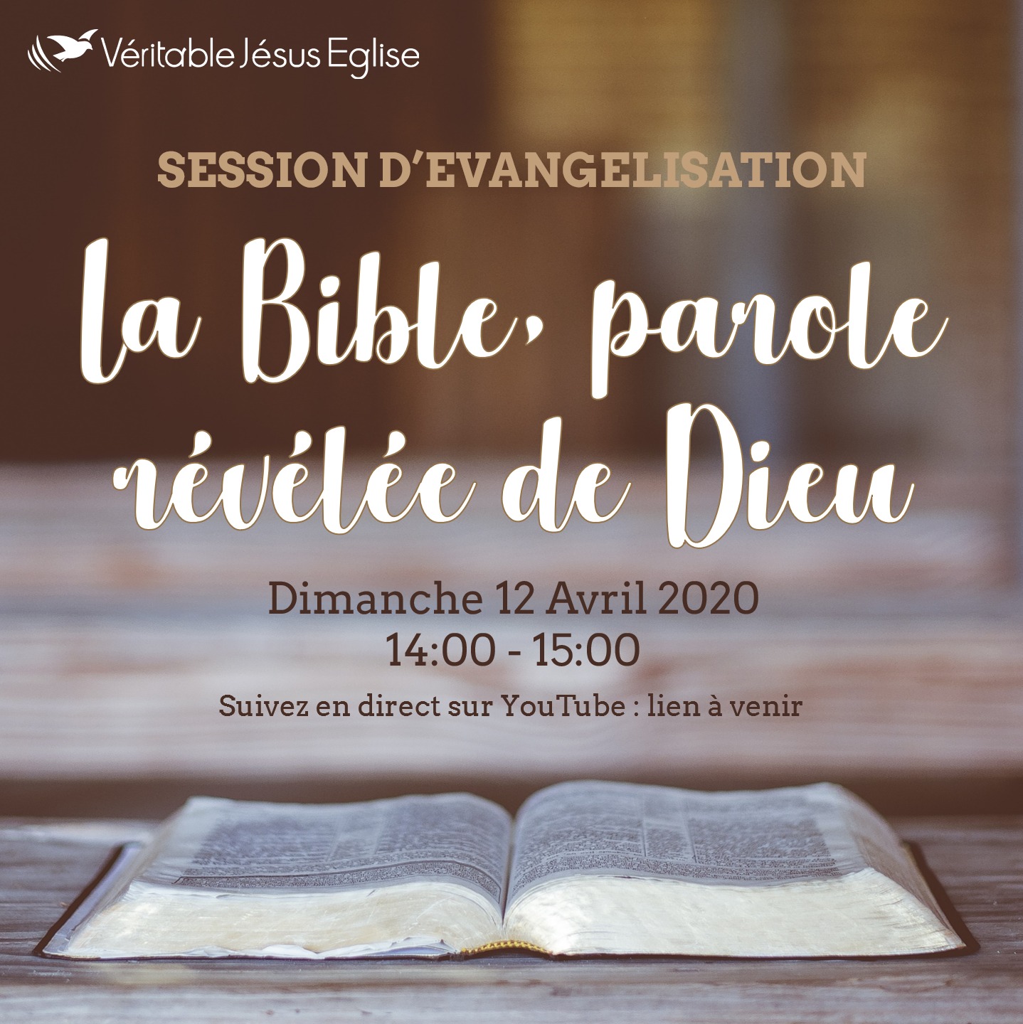 La Bible, parole révélée de Dieu La Bible, parole révélée de Dieu