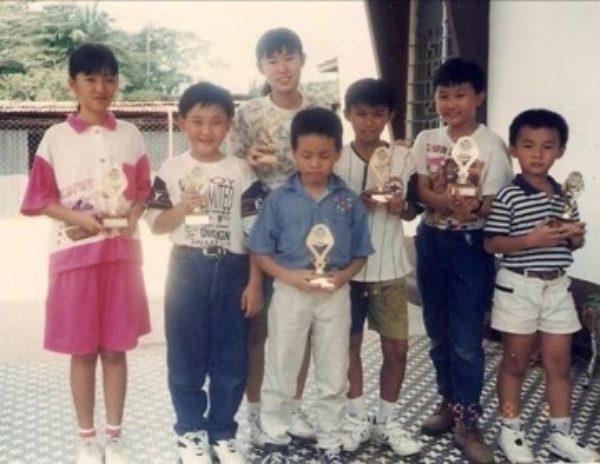 Me at 9-year-old, wearing a blue shirt in the middle (TJC Sungai Petani, 1995) Me at 9-year-old, wearing a blue shirt in the middle (TJC Sungai Petani, 1995)