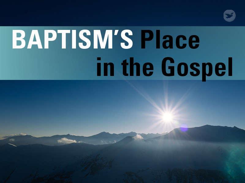 What does water baptism have to do with our Lord Jesus Christ?