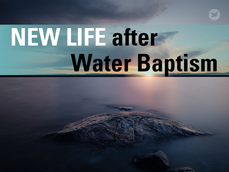Apart from the remission of sins, what are the other spiritual effects of water baptism?